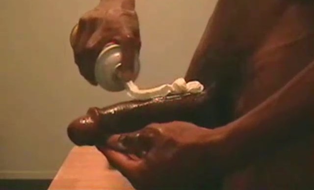 The brotha is ripped, hung, and horny!
